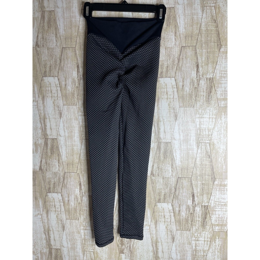 Energy Fit Wear‎ Women's Synched Anti Cellulite Leggings Black/Gray  XL
